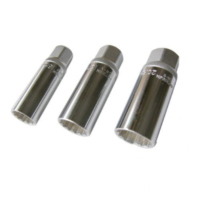 Spark plug socket set magnetic 3/8 drive