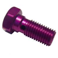Banjo bolt single m10x1.25 violet