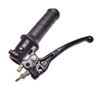 Throttle grip brake lever complete