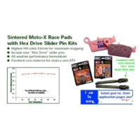 Brake pads sintered mx-s ebc MXS185