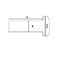 Brake disc screw kit trw MSW1036