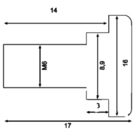 Brake disc screw kit trw