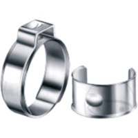 Ear clamp with insert 9.1 - 10.8