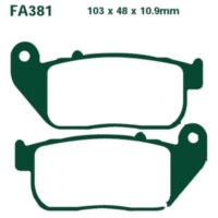 Brake pads std ebc FA381