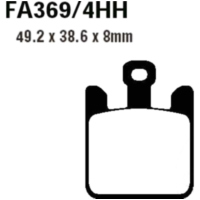 Brake pads sintered hh ebc FA3694HH