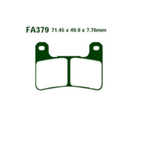 Brake pads sintered gpfax ebc