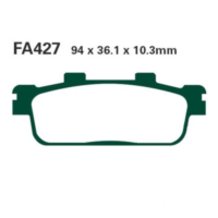 Brake pads std ebc FA427TT