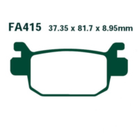 Brake pads scooter ebc SFA415