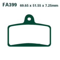 Brake pads std ebc FA399