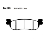 Brake pads carbon scooter ebc SFAC275