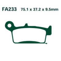 Brake pads scooter ebc SFA233