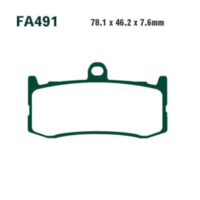 Brake pads sintered hh ebc FA491HH