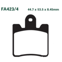 Brake pads sintered hh ebc FA4234HH