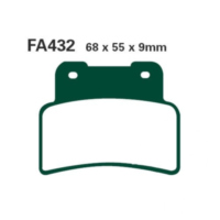 Brake pads std ebc FA432