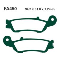 Brake pads sintered r ebc FA450R