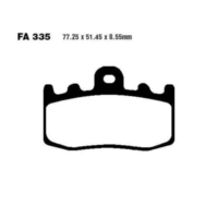 Brake pads sintered hh ebc FA335HH