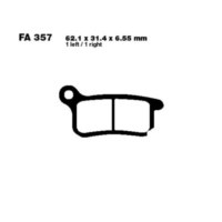 Brake pads sintered r ebc FA357R