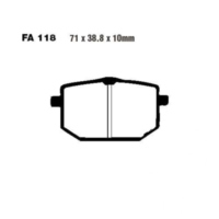 Brake pads std ebc FA118