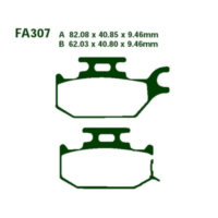 Brake pads std ebc FA307TT