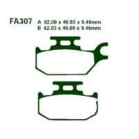 Brake pads sintered r ebc FA307R