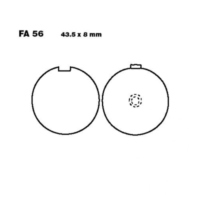 Brake pads std ebc FA056