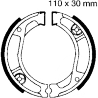 Bremsbacken mit Feder EBC H323