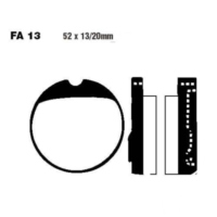 Bremsbeläge Bremsklotz Standard EBC FA013