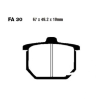 Brake pads std ebc FA030