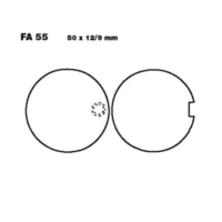 Bremsbeläge Bremsklotz Standard EBC FA055