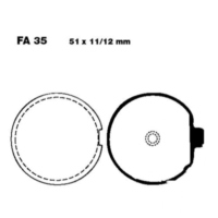 Brake pads std ebc FA035