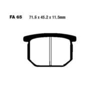 Bremsbeläge Bremsklotz Standard EBC FA065