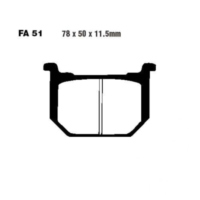 Brake pads std ebc FA051