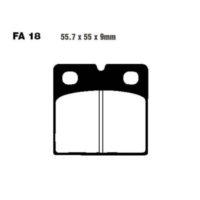 Brake pads sintered hh ebc FA018HH