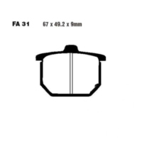 Brake pads std ebc FA031