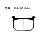 Brake pads std ebc FA068