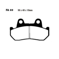 Brake pads sintered hh ebc FA069HH