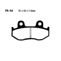 Brake pads std ebc FA092TT