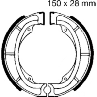 Brake shoes inc springs ebc S605