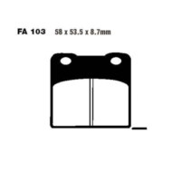 Brake pads std ebc FA103