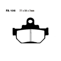 Bremsbeläge Bremsklotz Standard EBC FA106TT