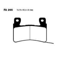 Brake pads sintered epfa ebc EPFA265HH
