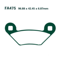 Brake pads std ebc FA475TT