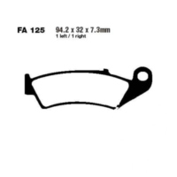 Bremsbeläge Bremsklotz Standard EBC FA125TT