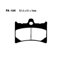 Brake pads std ebc FA126