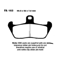 Bremsbeläge Bremsklotz Standard EBC FA163