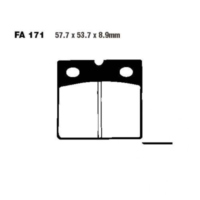 Bremsbeläge Bremsklotz Standard EBC FA171