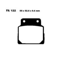 Bremsbeläge Bremsklotz Standard EBC FA122