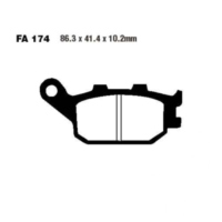 Brake pads std ebc FA174