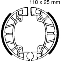 Bremsbacken ohne Feder EBC 885