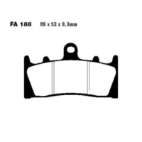 Brake pads sintered epfa ebc EPFA188HH